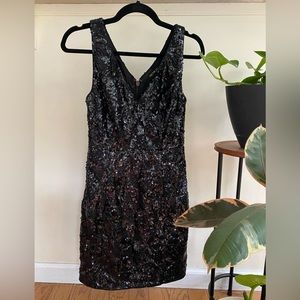 Black sequin dress ✨